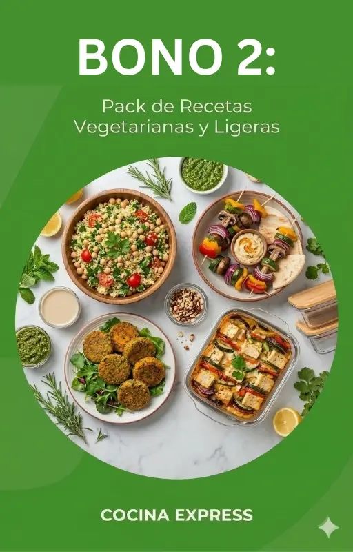 Bônus 2: Recetas Vegetarianas
